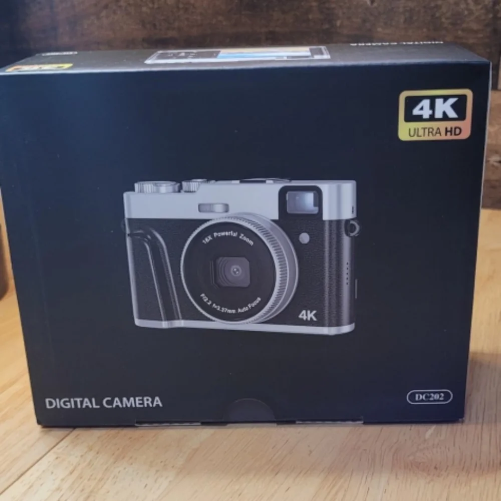 4K Digital Camera for Photography